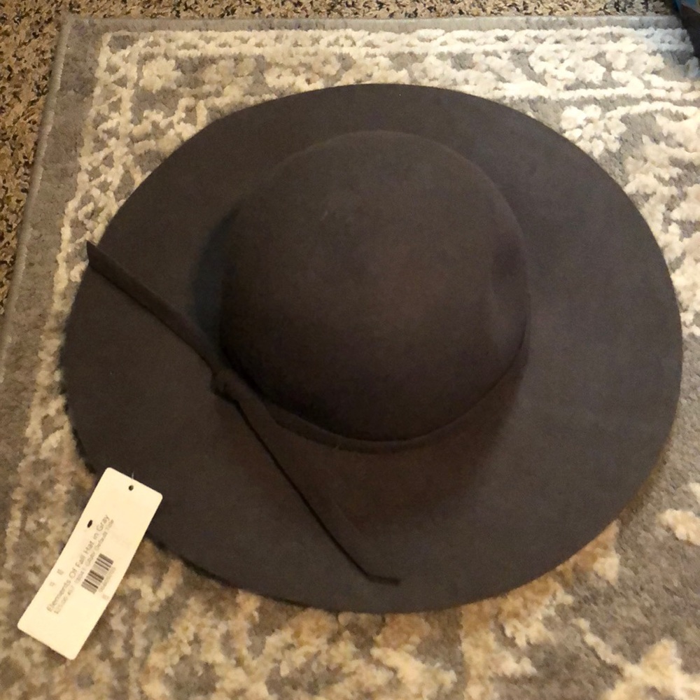 Brown floppy hat